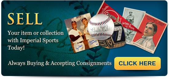 Imperial Sports Auctions | Sports Cards  Memorabilia