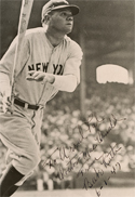Babe Ruth Autographed Photo c.1947 To His Physician Dr. MacDonald