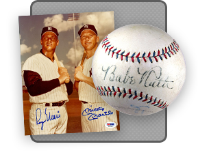 vintage autographs