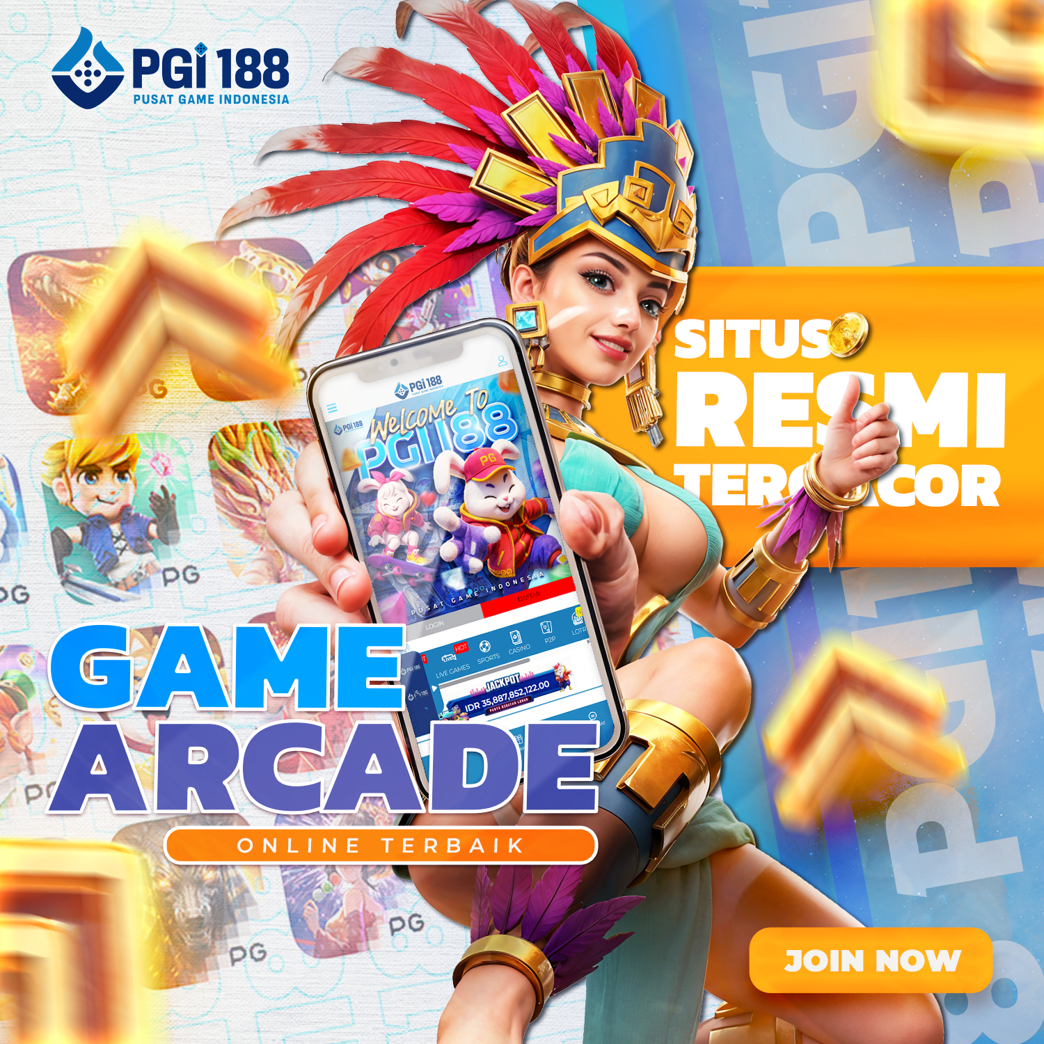 PGI 188 : Link Resmi Game Arkade Online Terbaik 2025